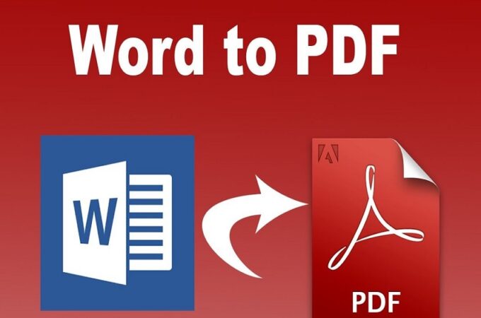Convert Word document to PDF file
