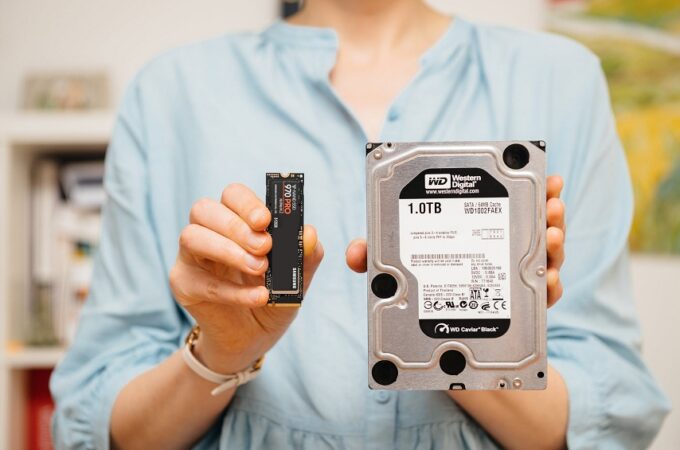 SSD vs. HDD, a clash of two different storage devices.